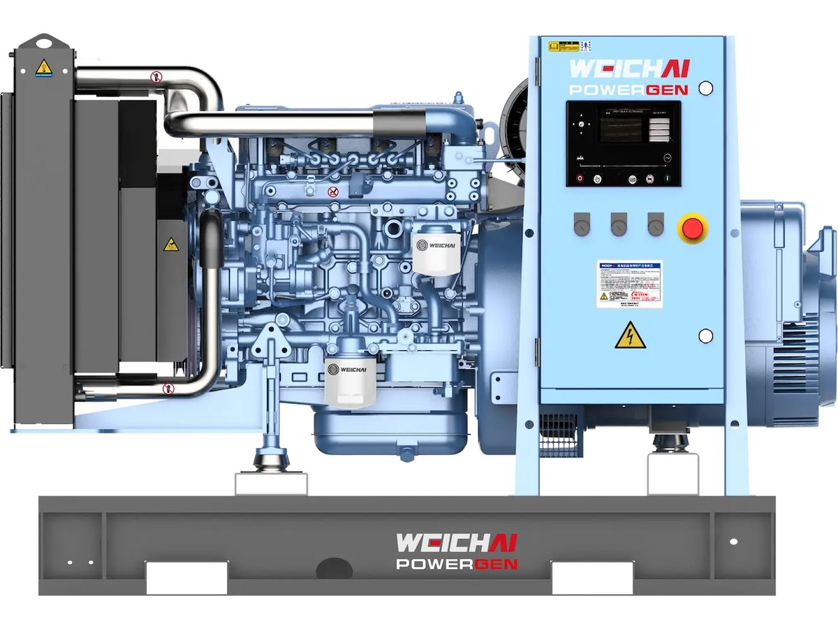 Дизельный генератор WPG17F1, 12 кВт