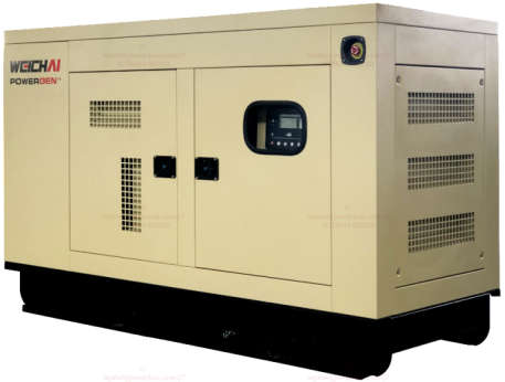 Дизельный генератор WPG110F1, 80 кВт