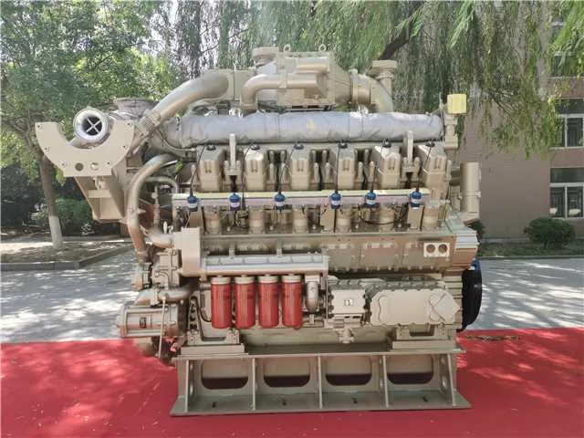 Газовый двигатель Jichai L12V200ZLT-2 установки 1200GF-T