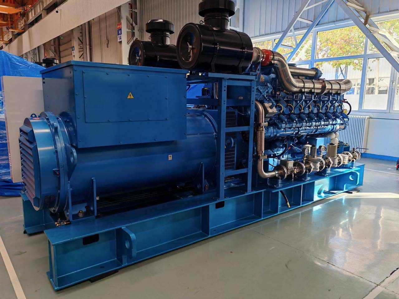 Газопоршневая установка Weichai WPG1375NG 1100 кВт