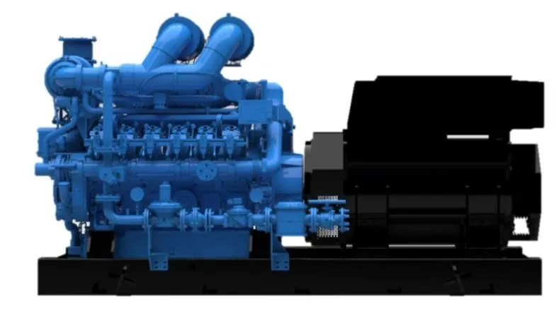 Газопоршневая установка Yuchai YC12VTDG-700N5LC 700 кВт, открытое исполнение